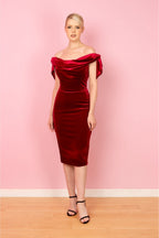 Tilly Velvet Pencil Dress