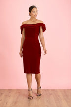 Tilly Velvet Pencil Dress