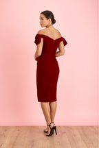 Tilly Velvet Pencil Dress