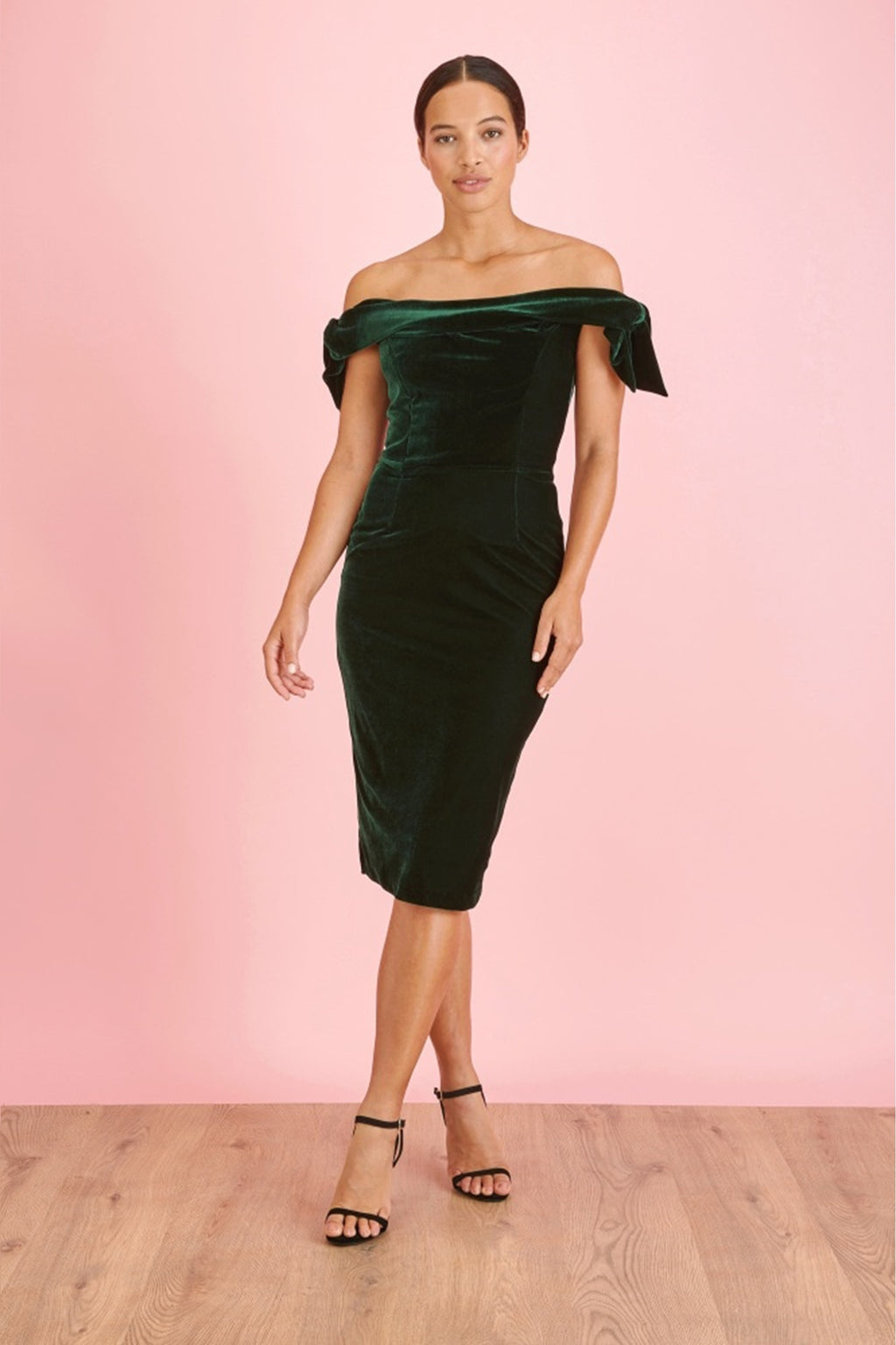 Tilly Velvet Pencil Dress