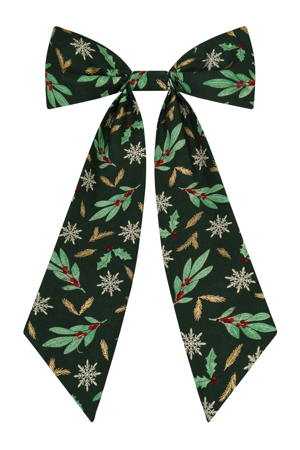 Large Vintage Festive Hair Bow