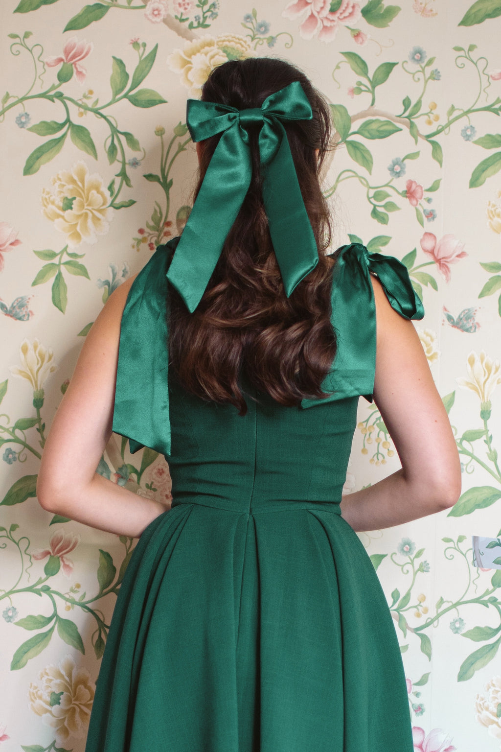 Large Satin Hair Bow