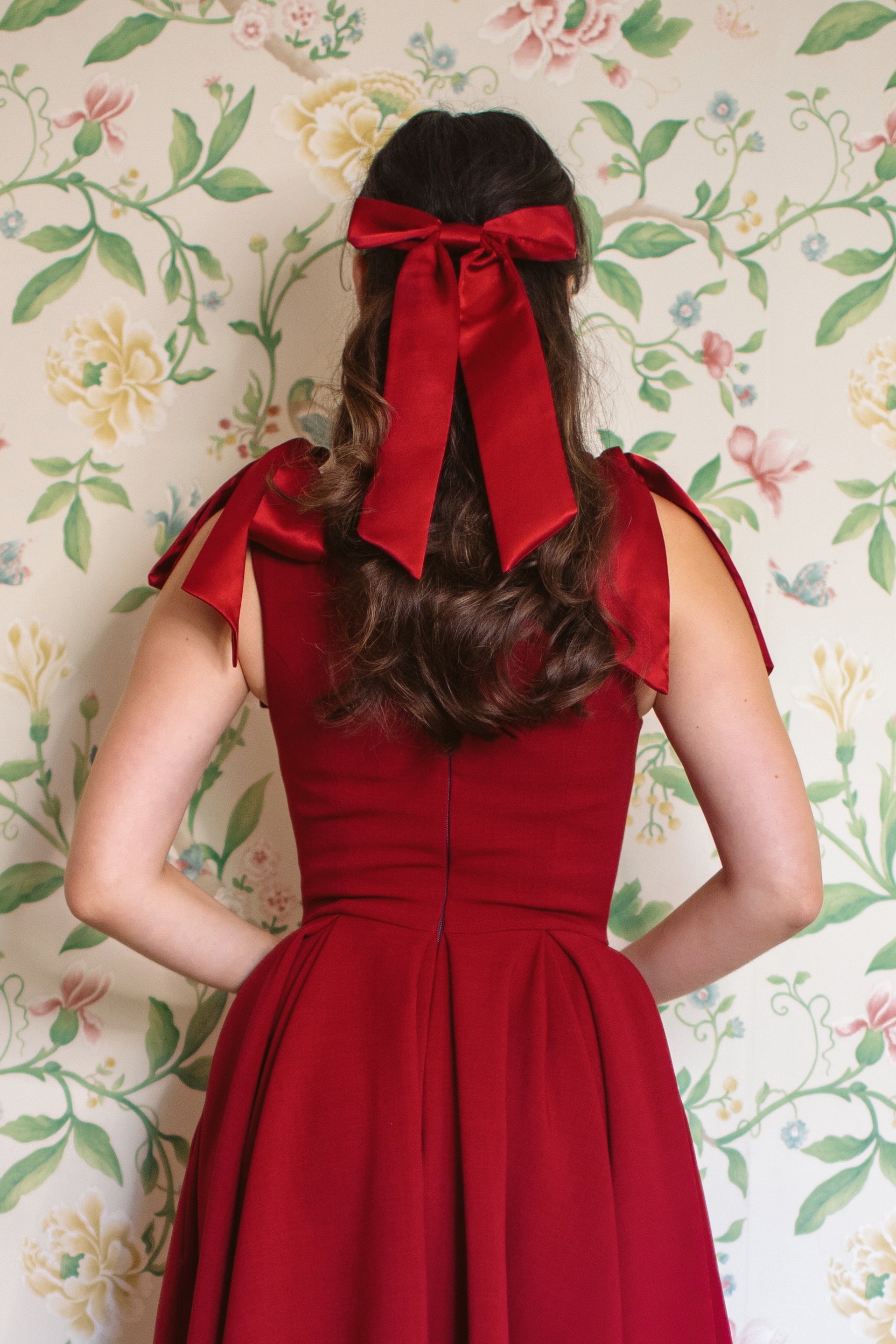 Large Satin Hair Bow – The Pretty Dress Company Large Satin Hair Bow – The Pretty Dress Company