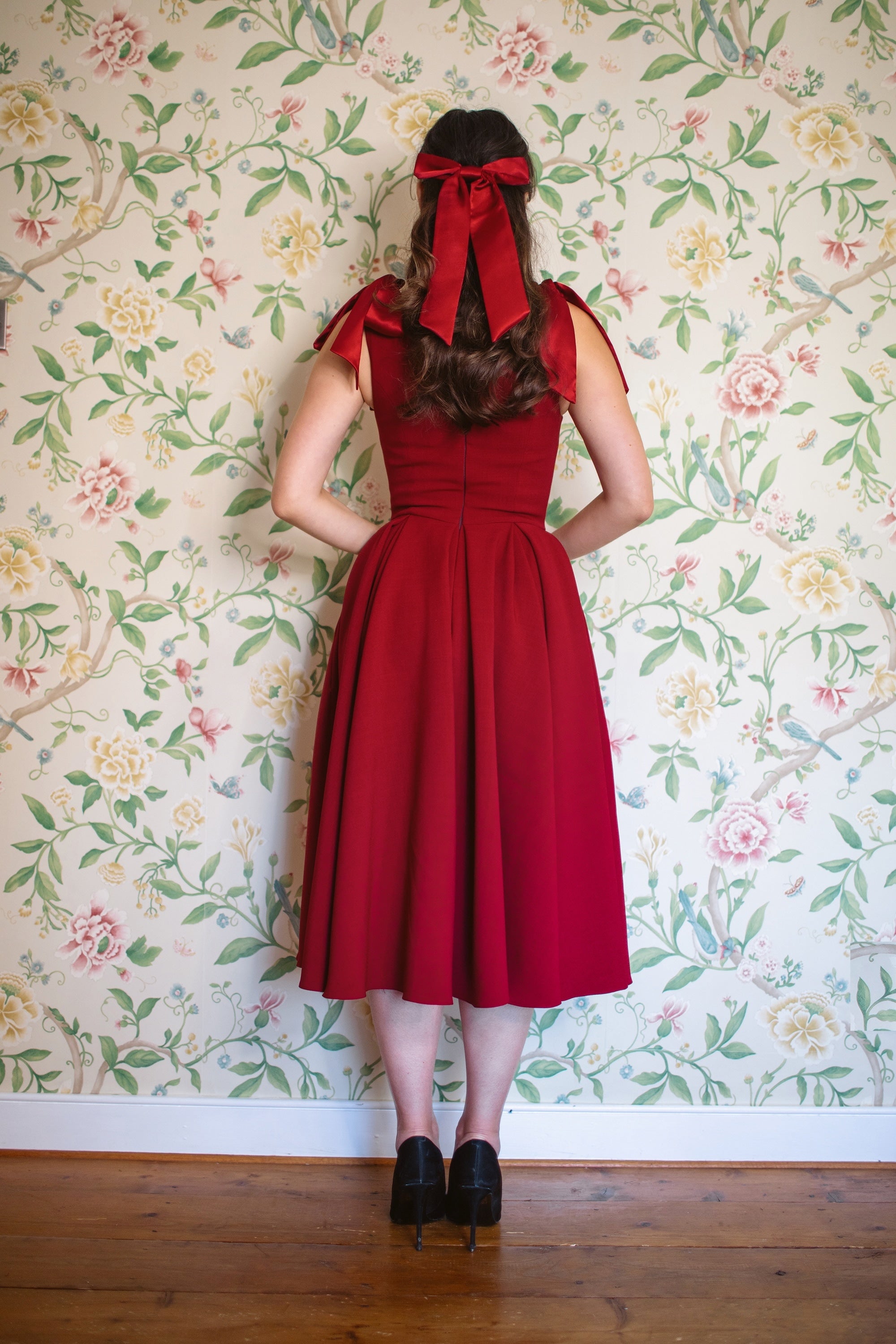 Large Satin Hair Bow