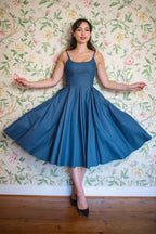Priscilla Denim Midi Dress