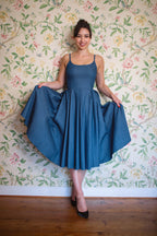 Priscilla Denim Midi Dress