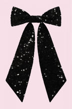 Large Sequin Hair Bow