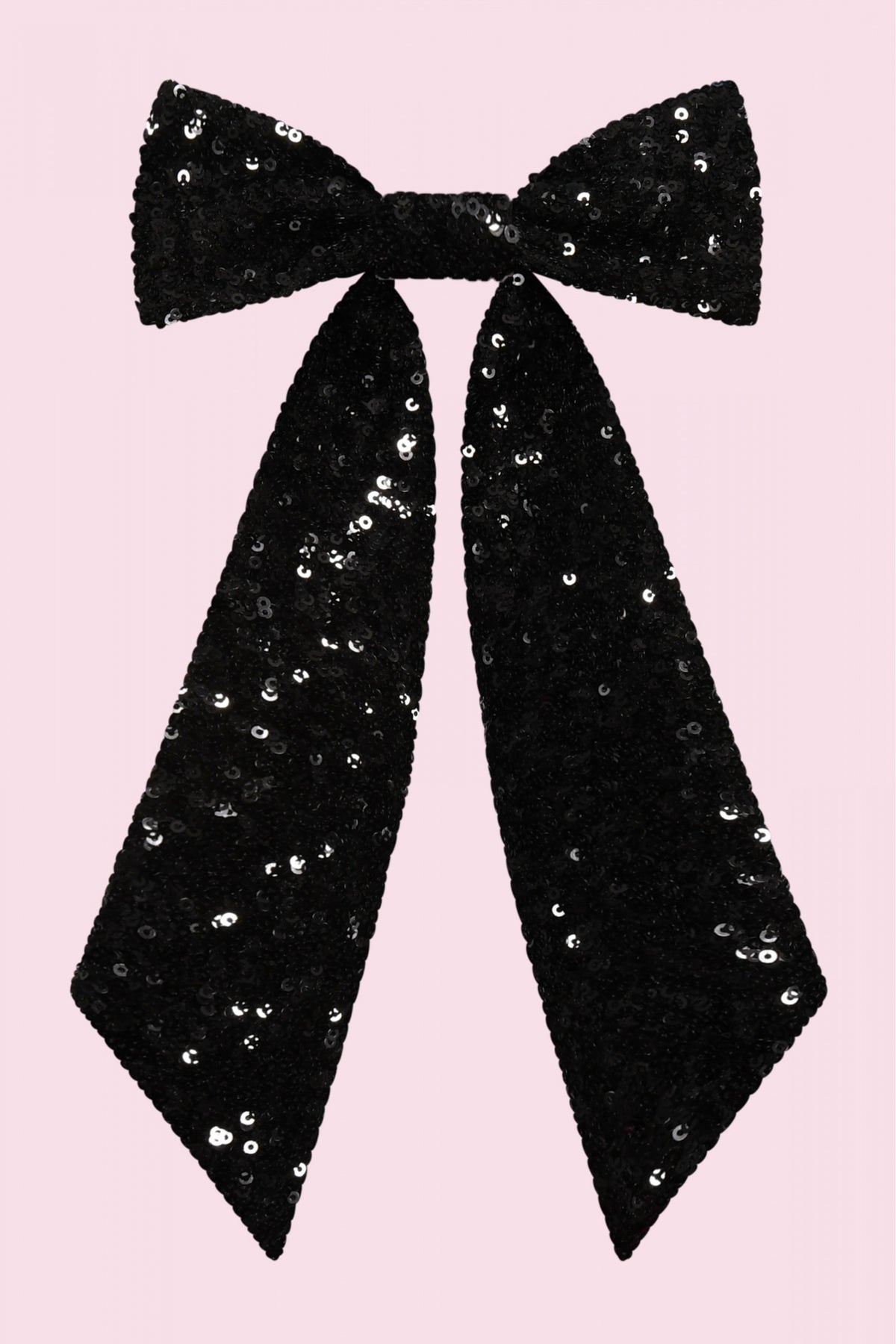 Large Sequin Hair Bow