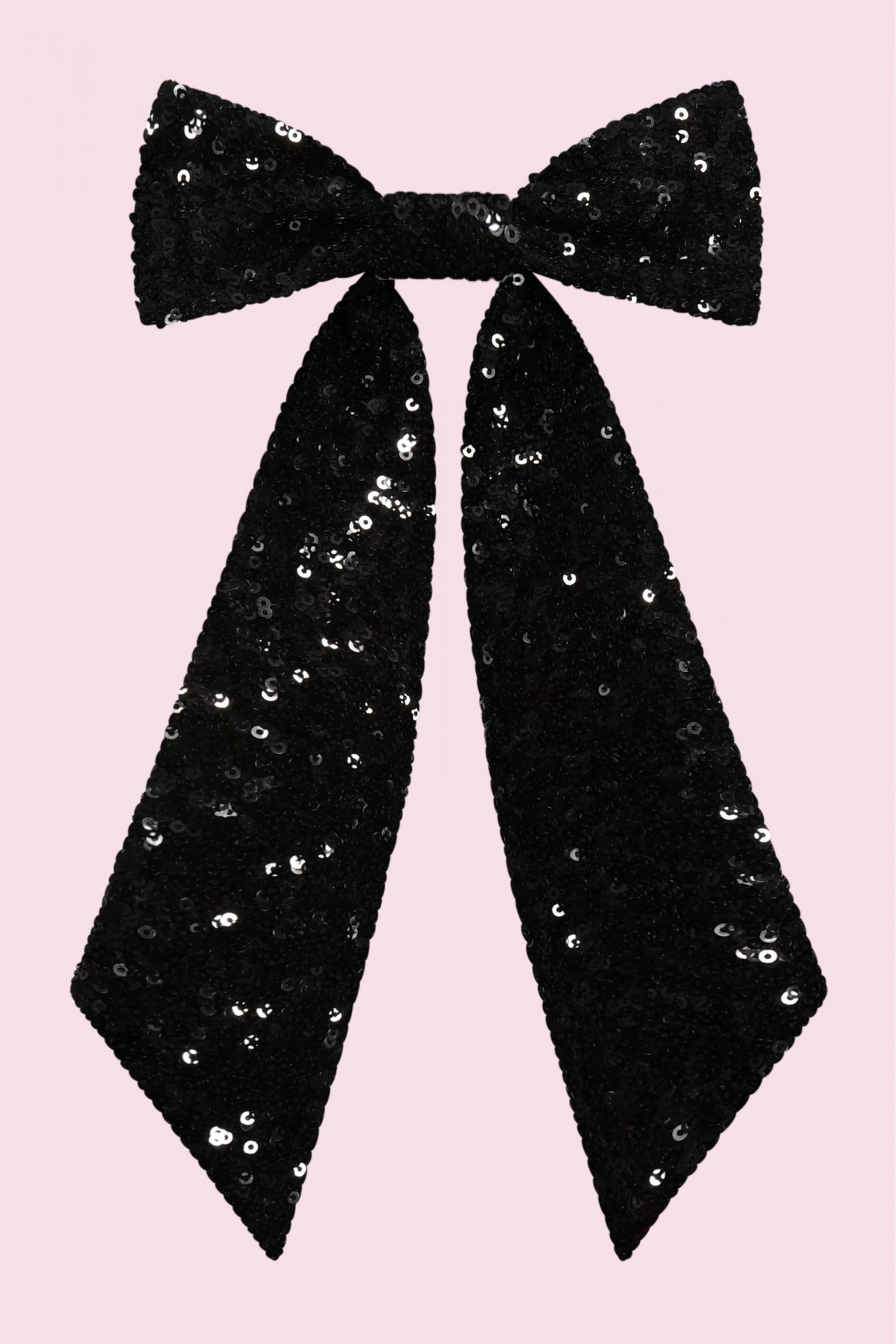 Large Sequin Hair Bow