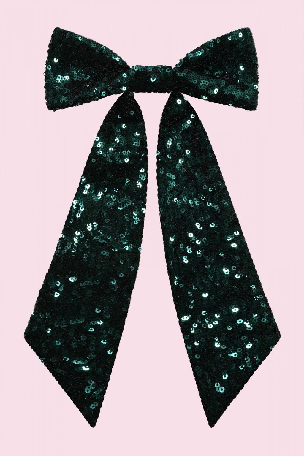 Large Sequin Hair Bow