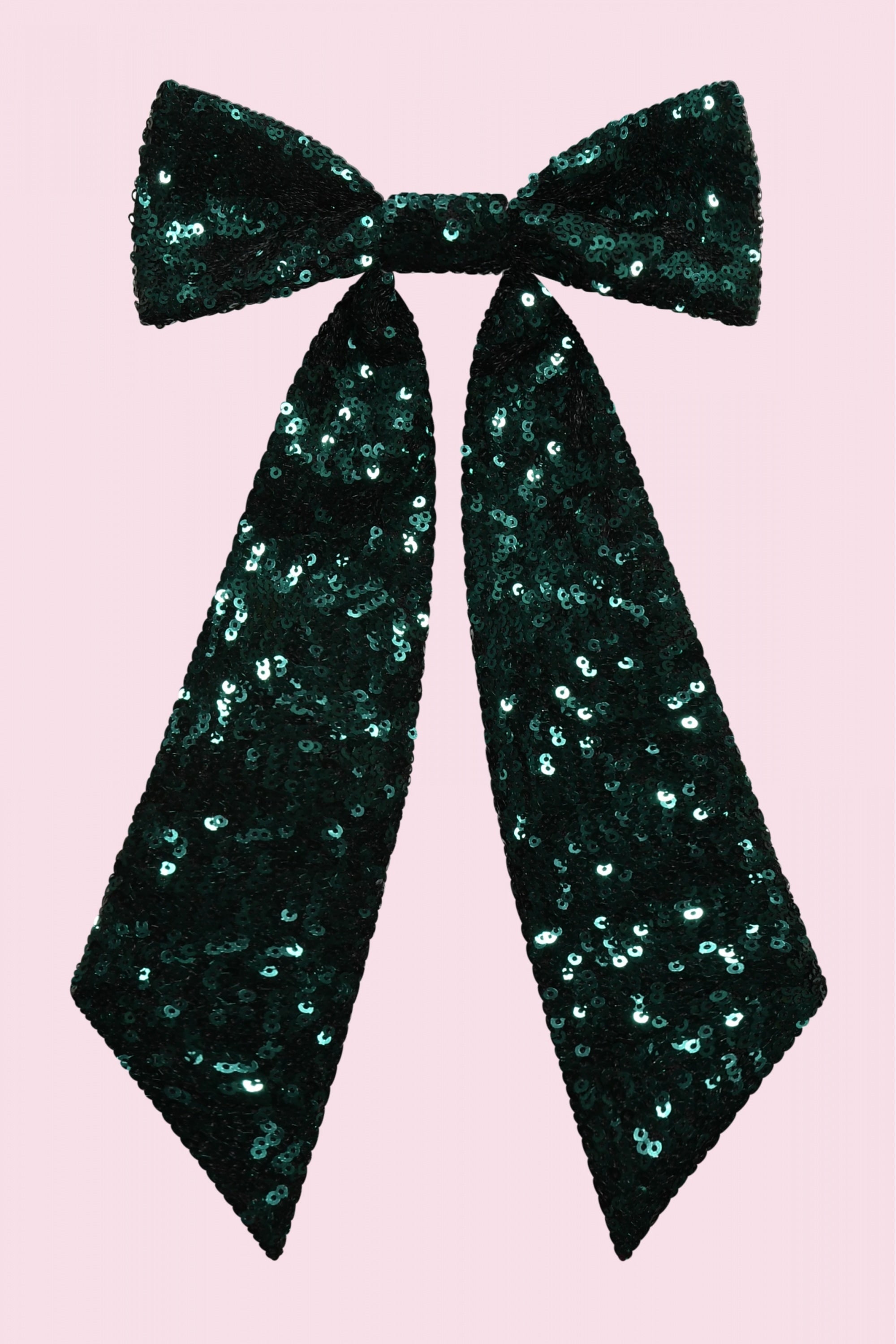 Large Sequin Hair Bow