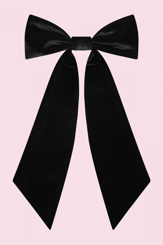 Large Velvet Hair Bow