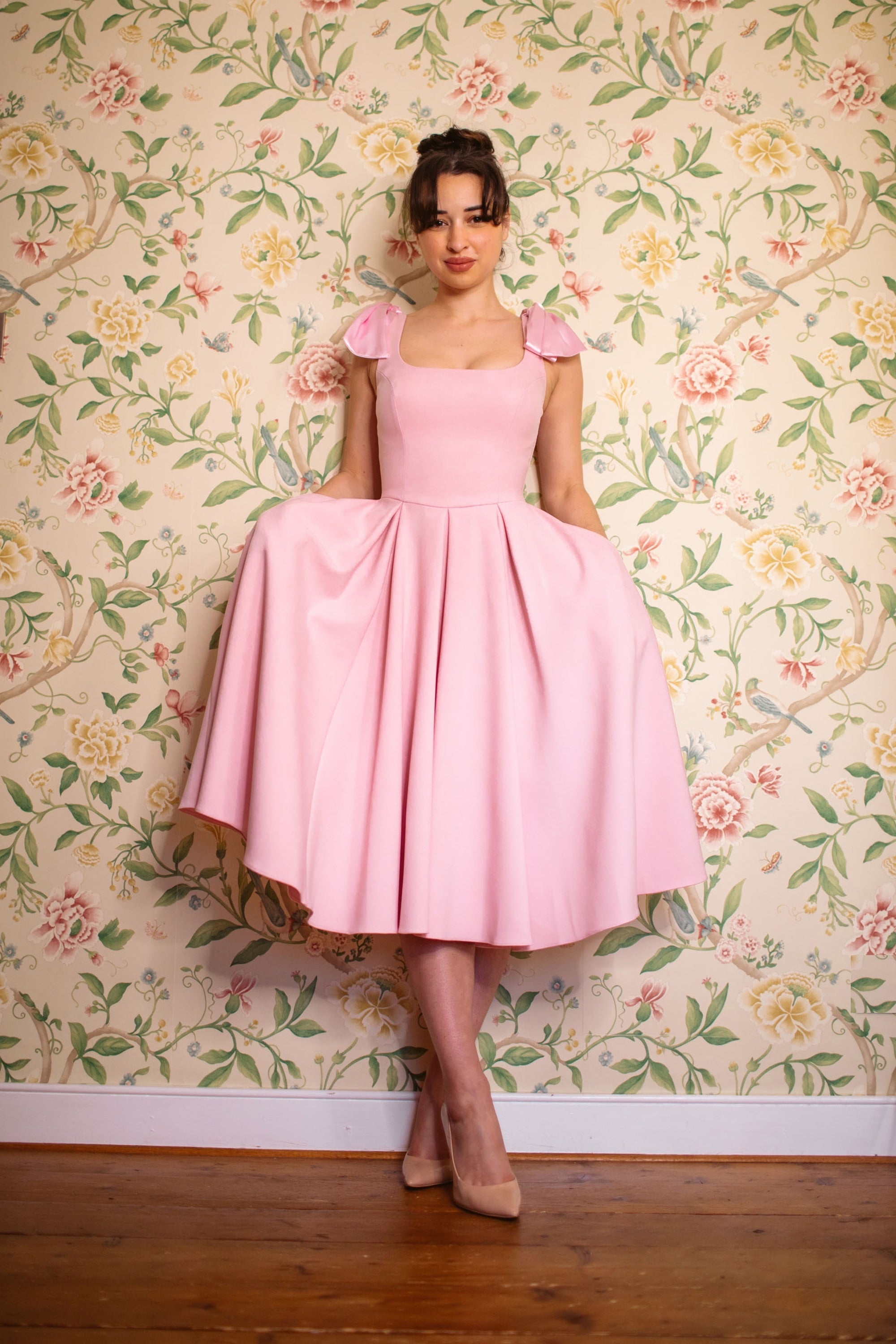 josephine midi dress Alice Blue Josephine Midi Dress