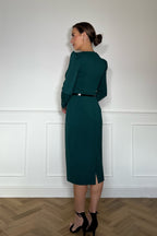 Perez Midi Pencil Dress