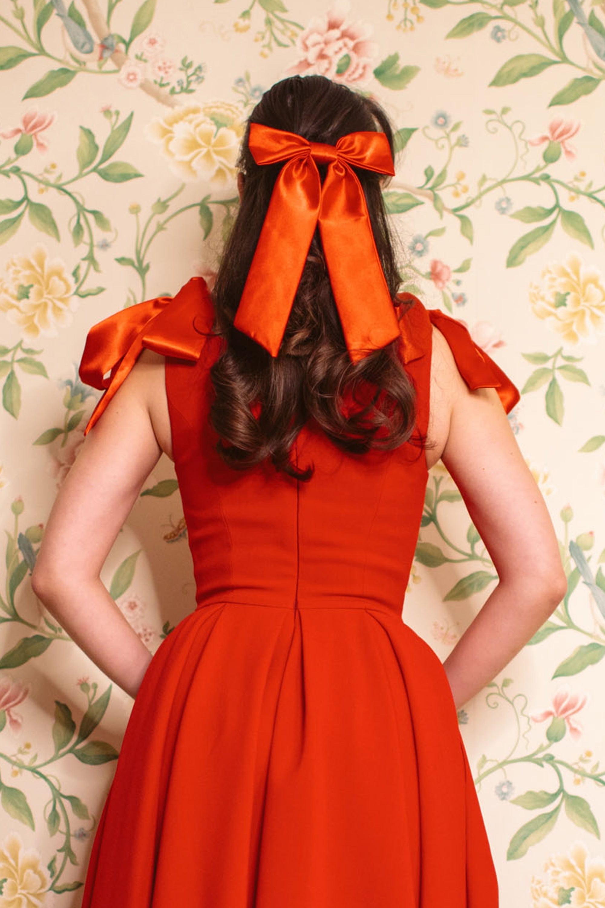 Large Satin Hair Bow
