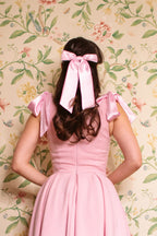 Large Satin Hair Bow