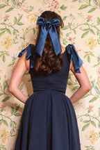 Large Satin Hair Bow