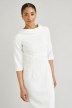 Kennedy Roll Collar Pencil Dress