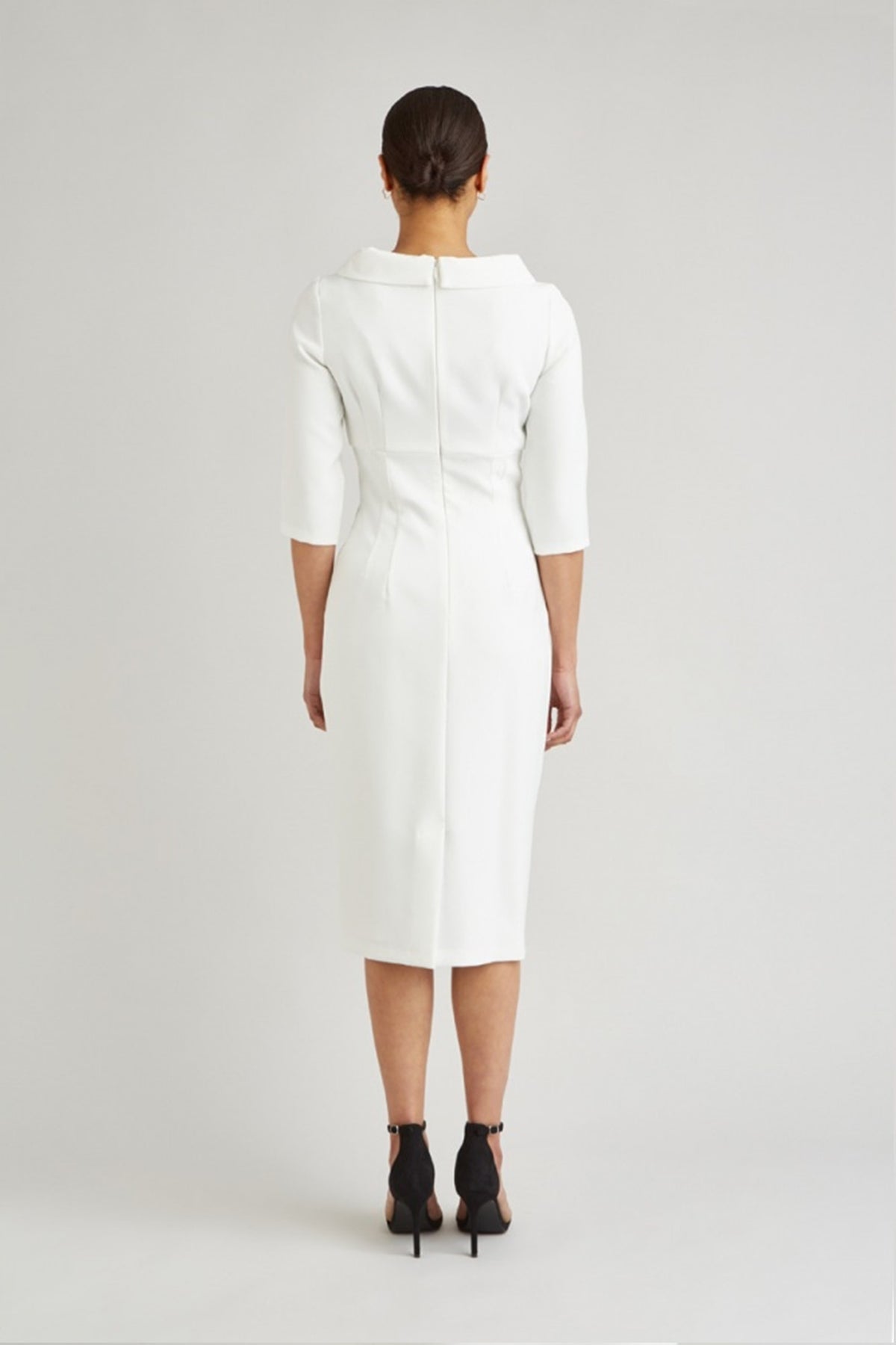 Kennedy Roll Collar Pencil Dress