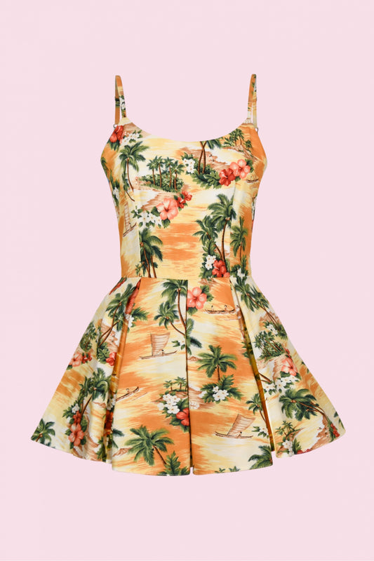 Priscilla Hawaiian Playsuit