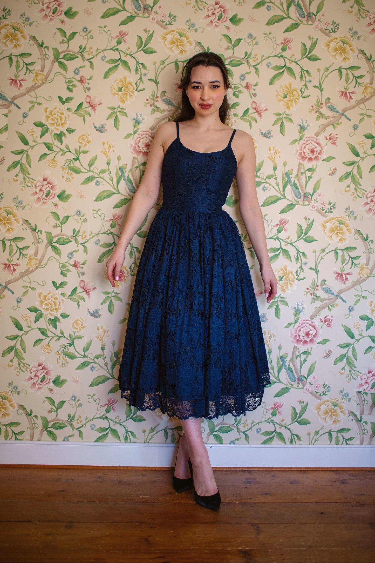 Priscilla Lace Prom Dress