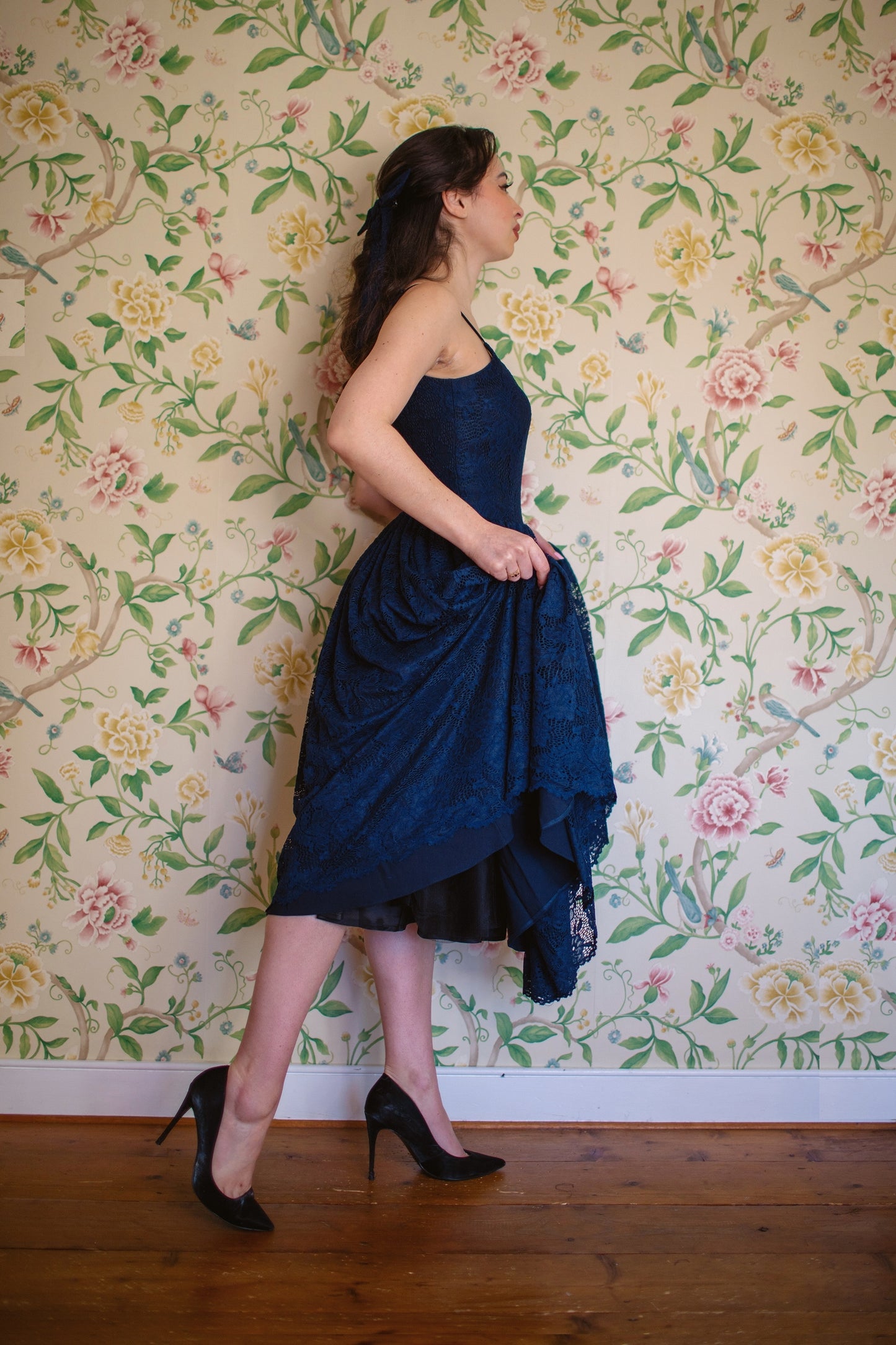 Priscilla Lace Prom Dress