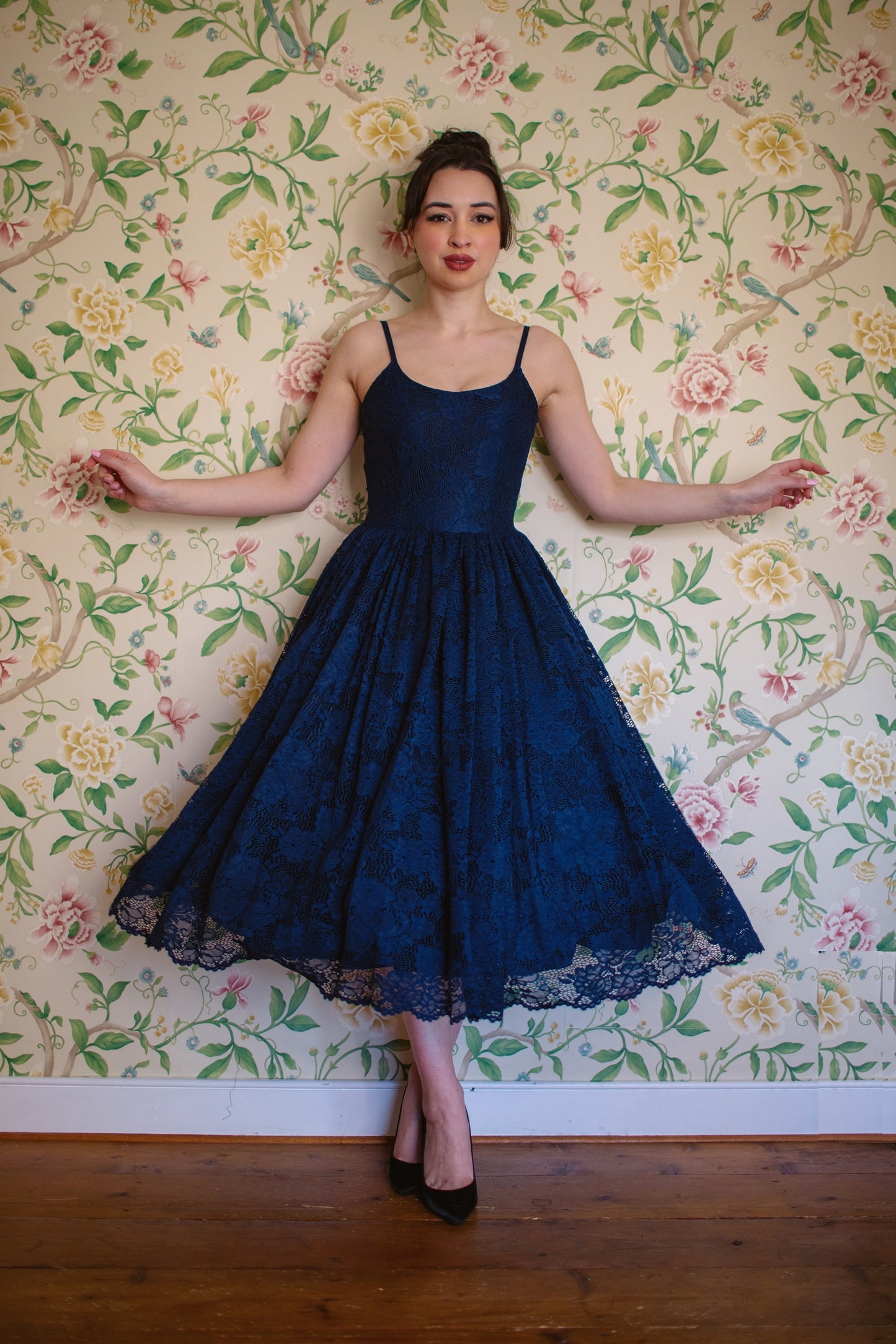 Priscilla Lace Prom Dress