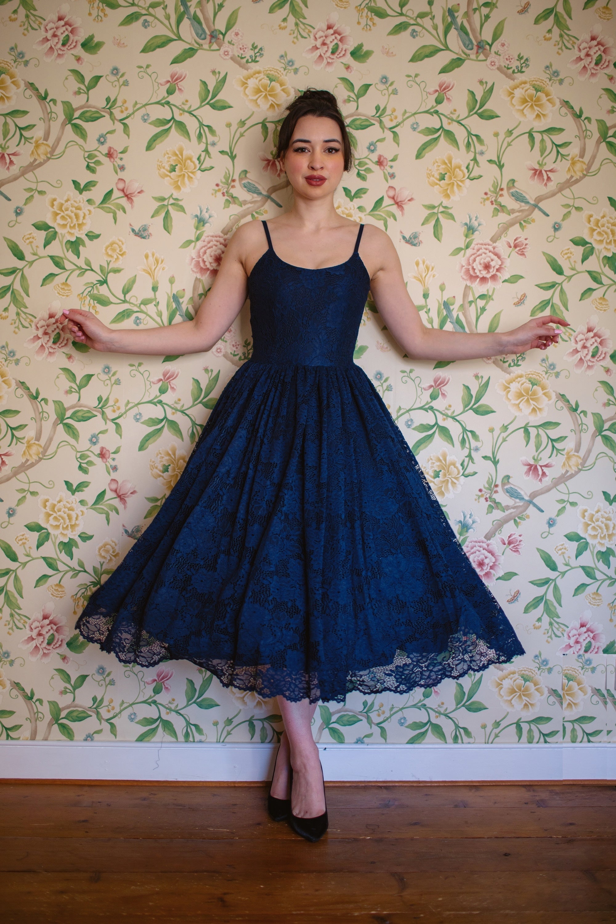 Priscilla Lace Prom Dress