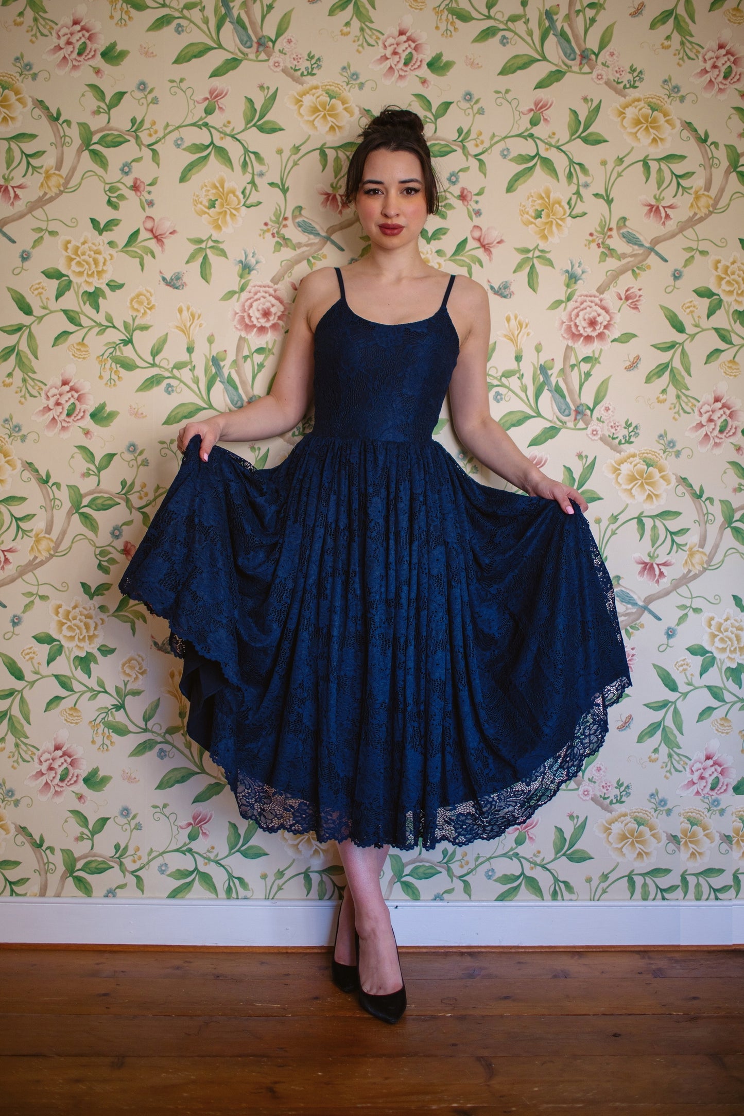 Priscilla Lace Prom Dress