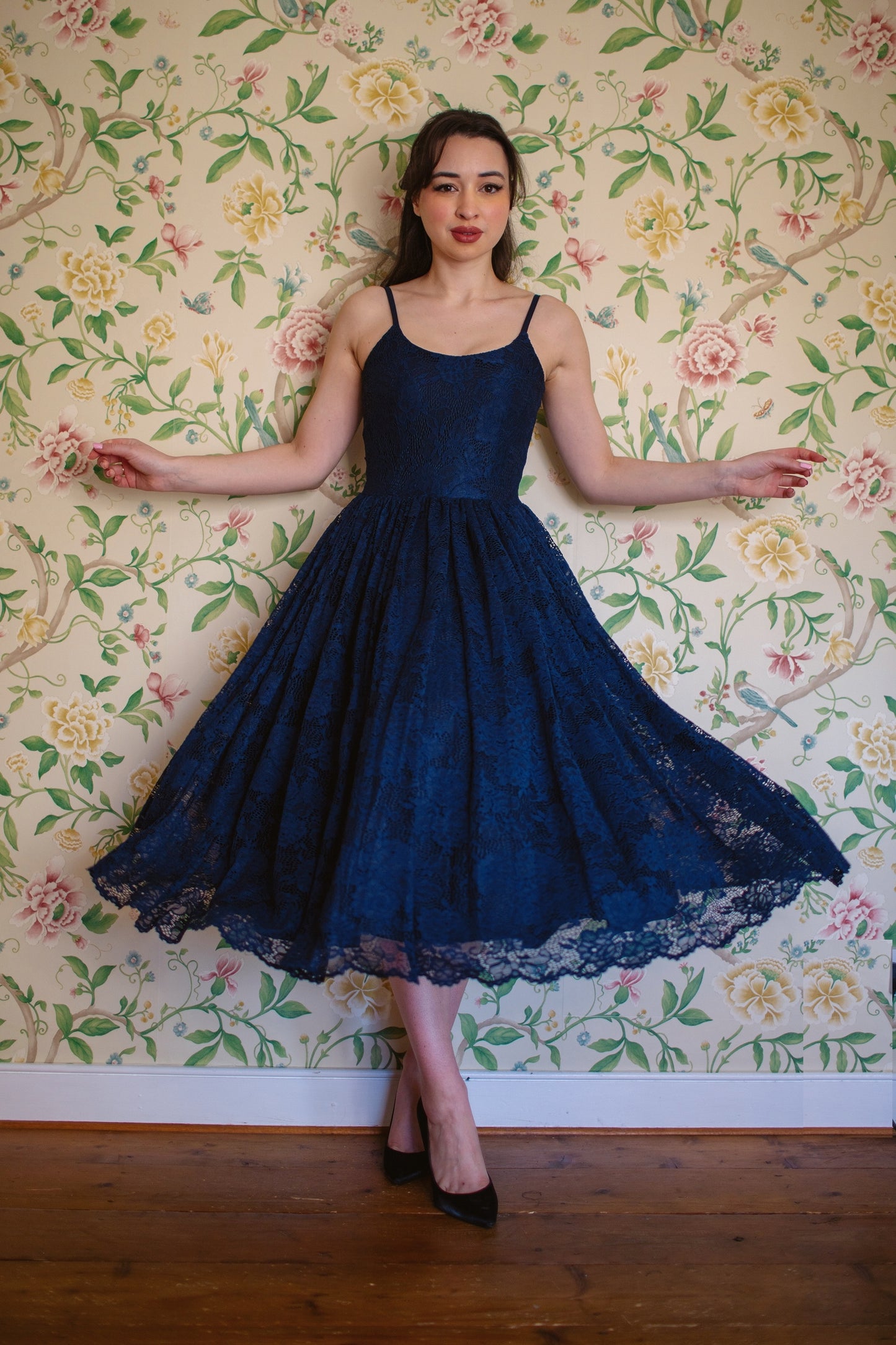 Priscilla Lace Prom Dress