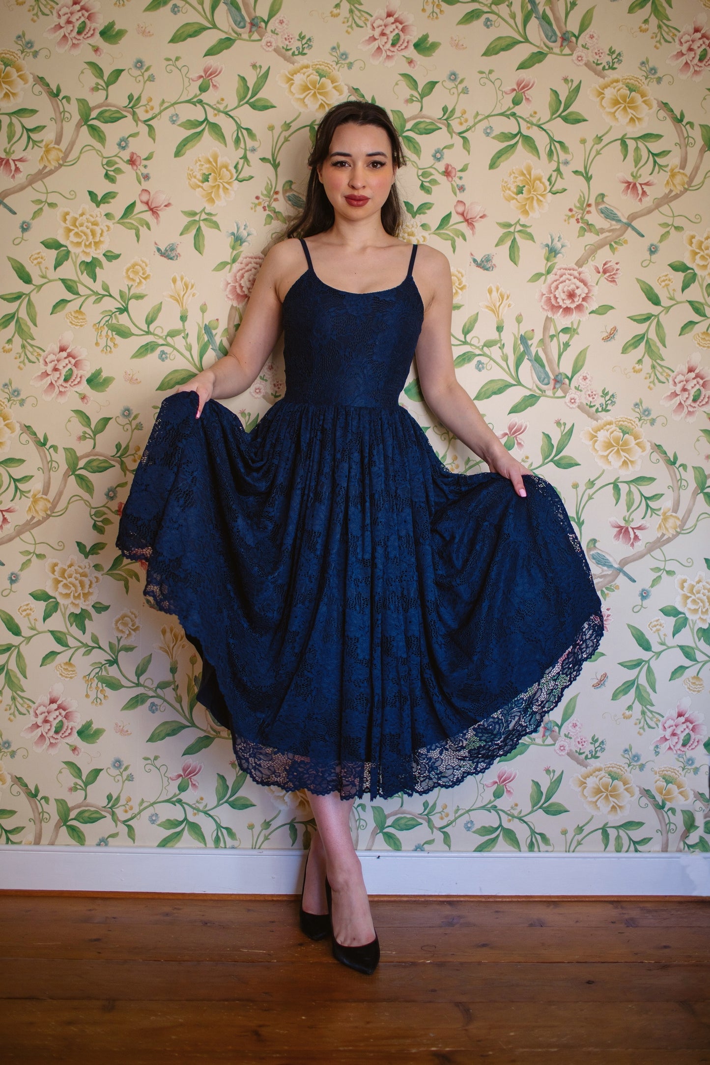 Priscilla Lace Prom Dress