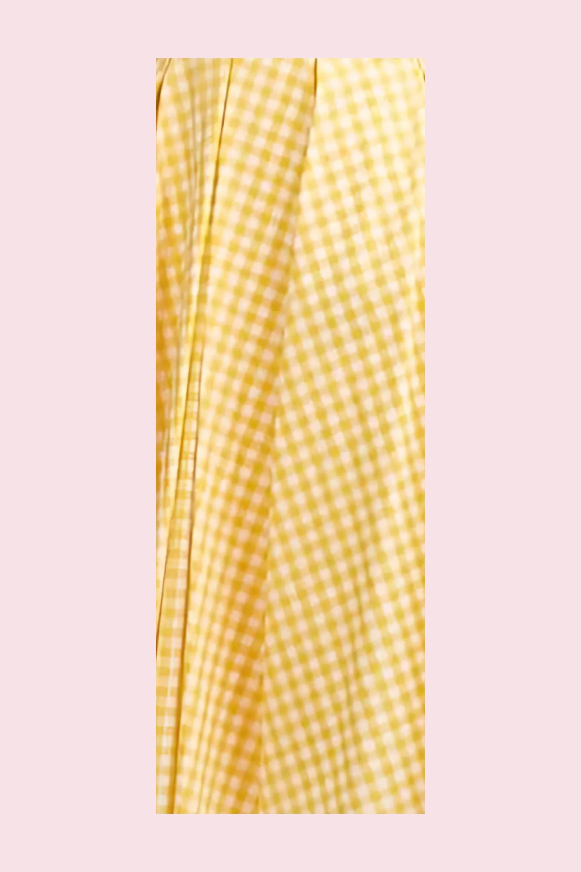 Sabrina Gingham Midi Dress