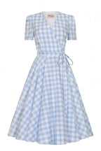 Eloise Gingham Wrap Midi Dress