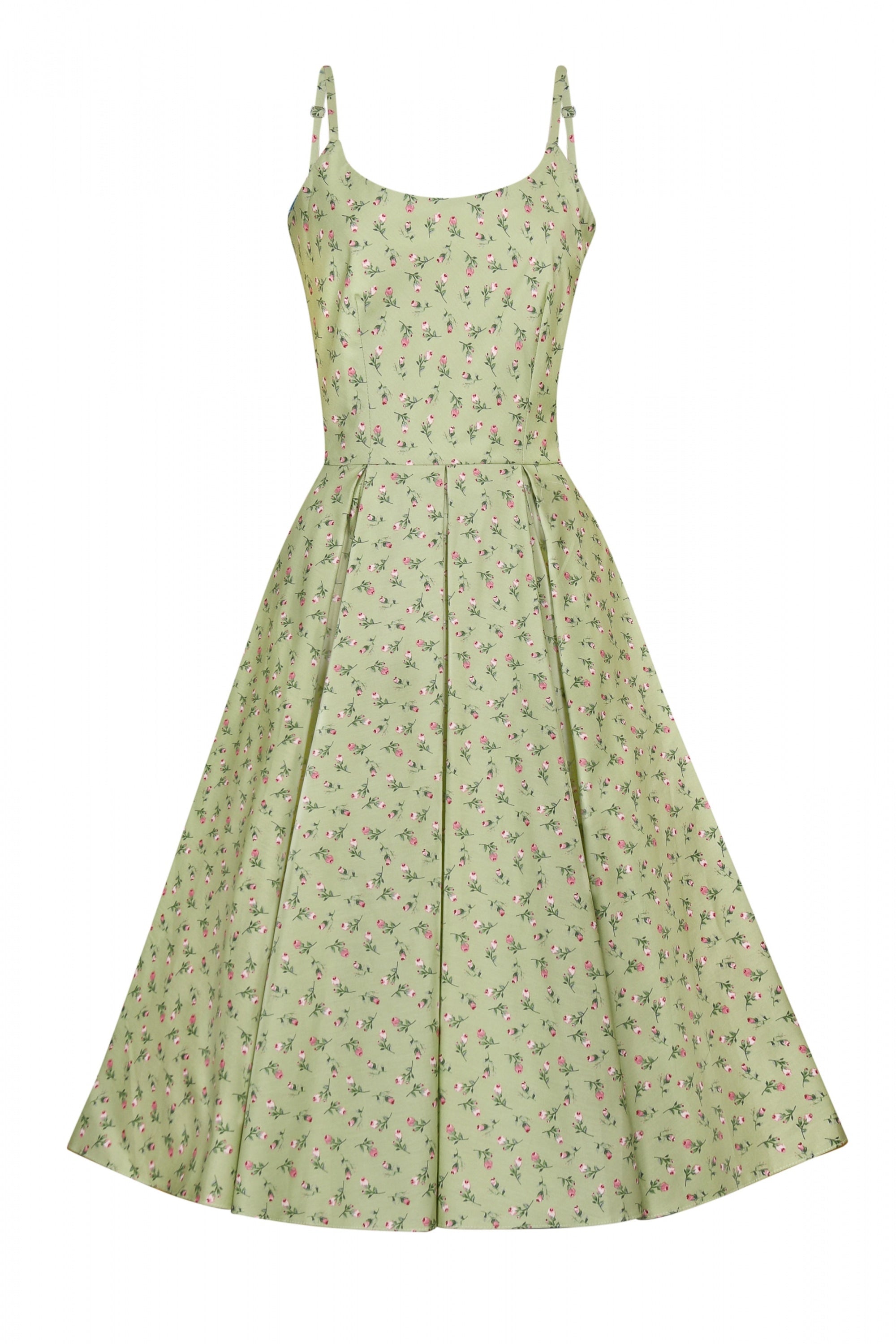 Priscilla Ditsy Midi Dress