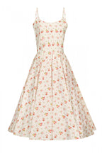 Priscilla Vintage Ditsy Midi Dress