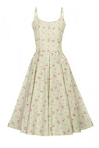 Priscilla Vintage Ditsy Midi Dress