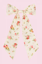 Large Vintage Ditsy Hair Bow