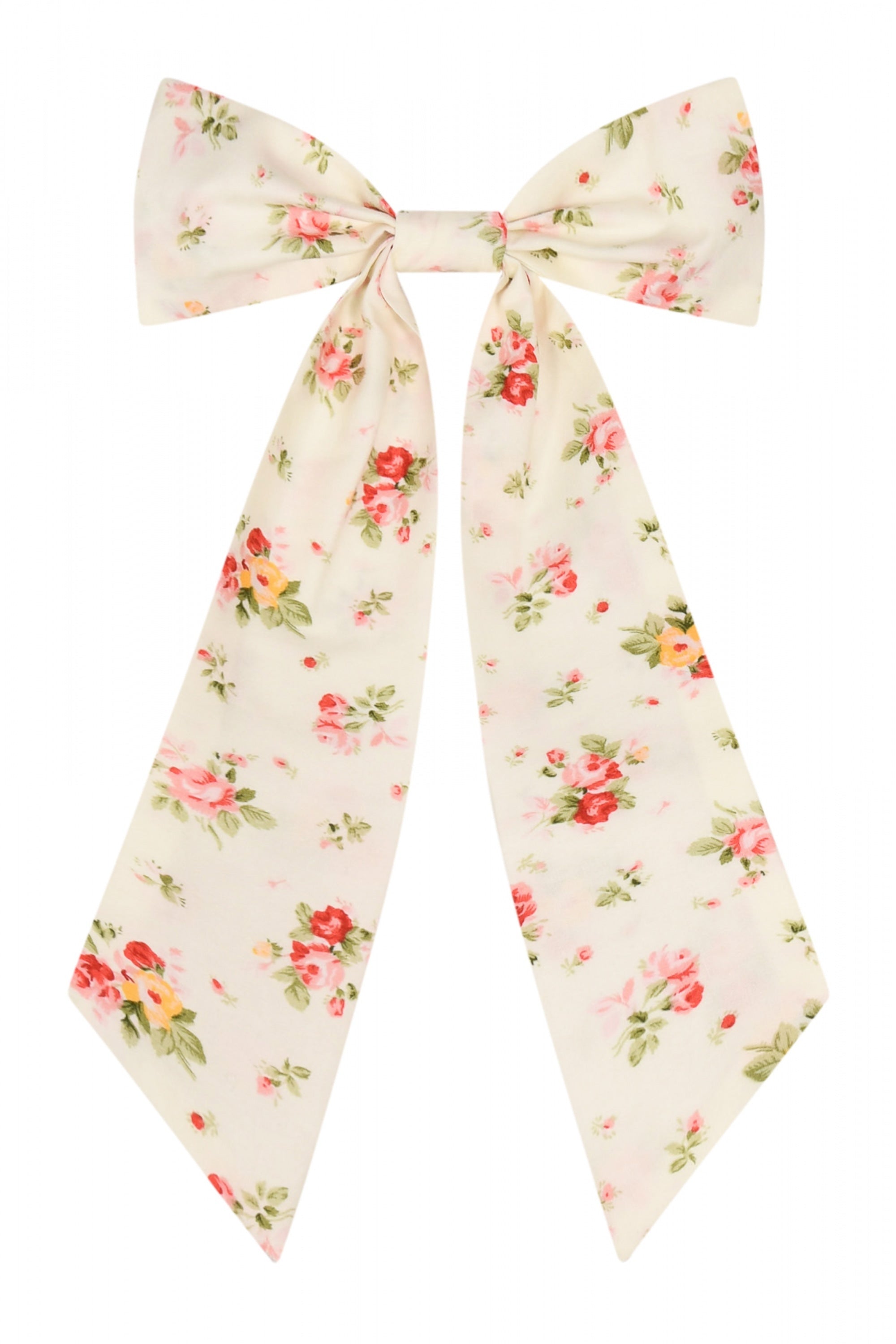 Large Vintage Ditsy Hair Bow