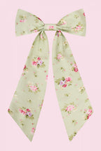 Large Vintage Ditsy Hair Bow