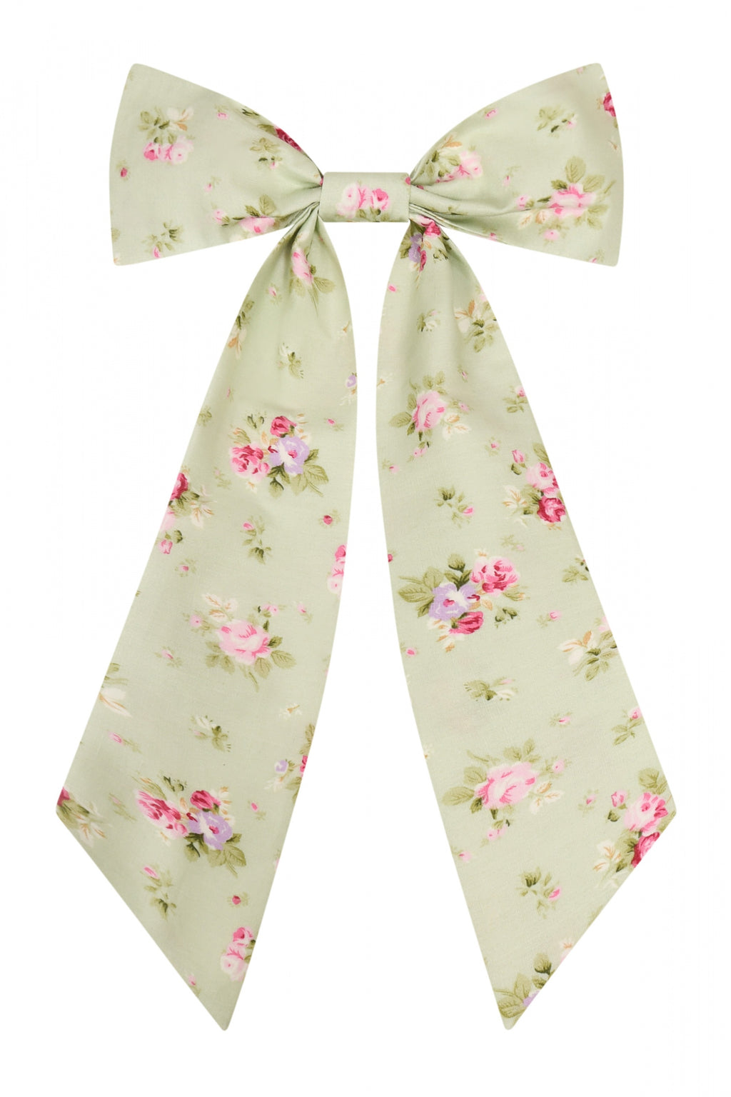 Large Vintage Ditsy Hair Bow