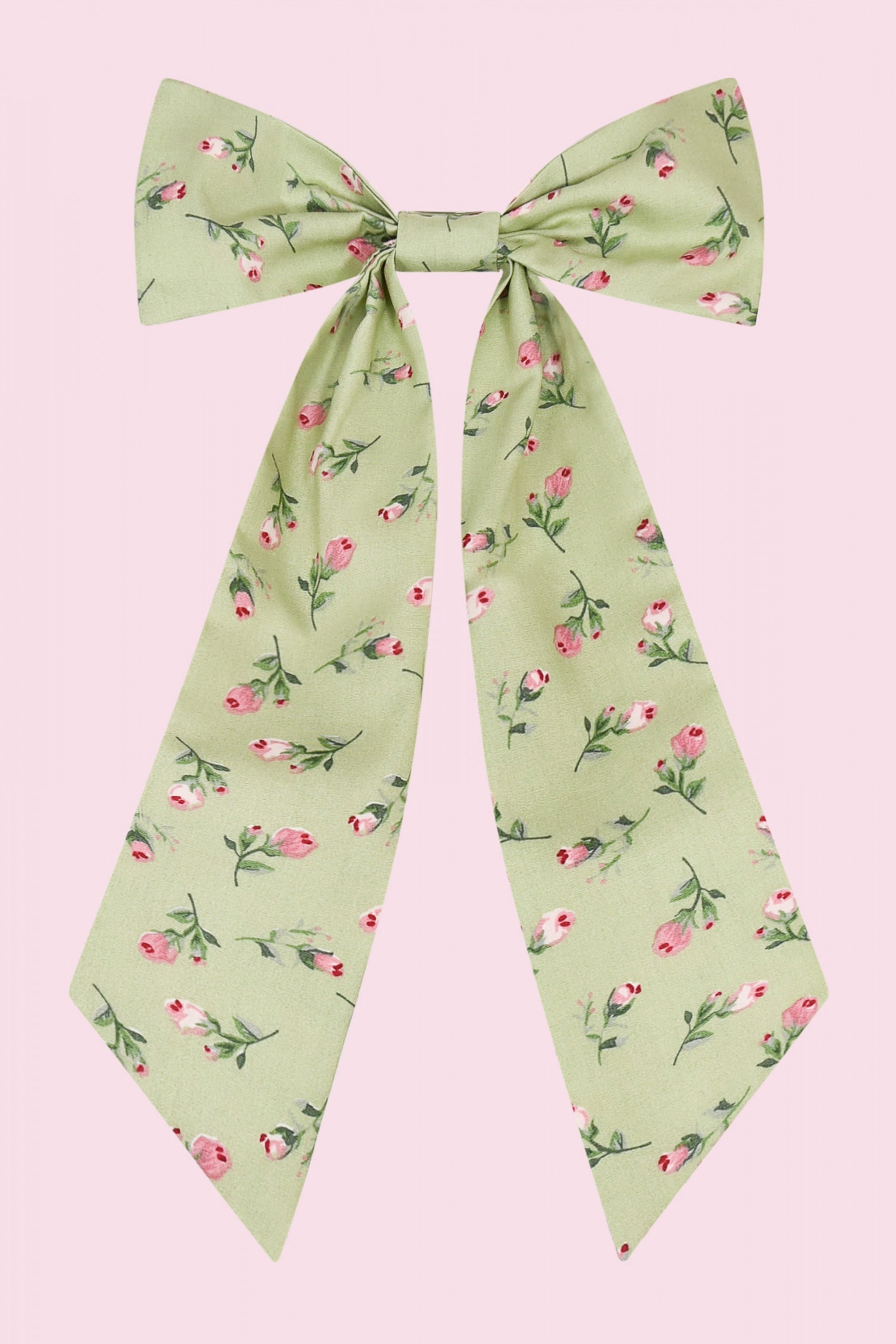 Large Ditsy Hair Bow