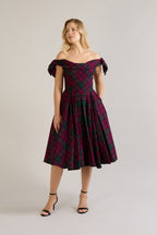 Tilly Berry Tartan Prom Dress
