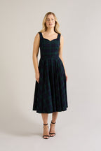 Lola Tartan Midi Dress