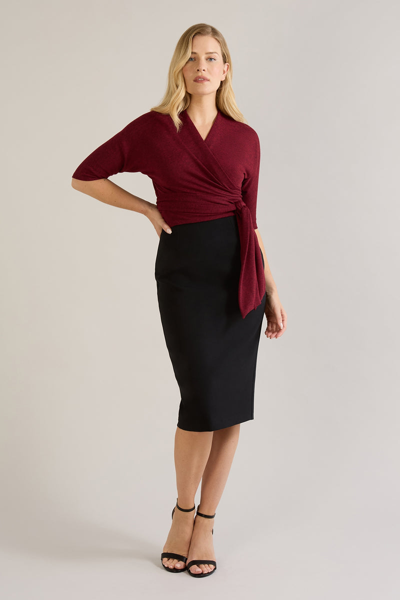 the pretty dress company Details include satin shoulder bows The Pretty Dress Company Sale