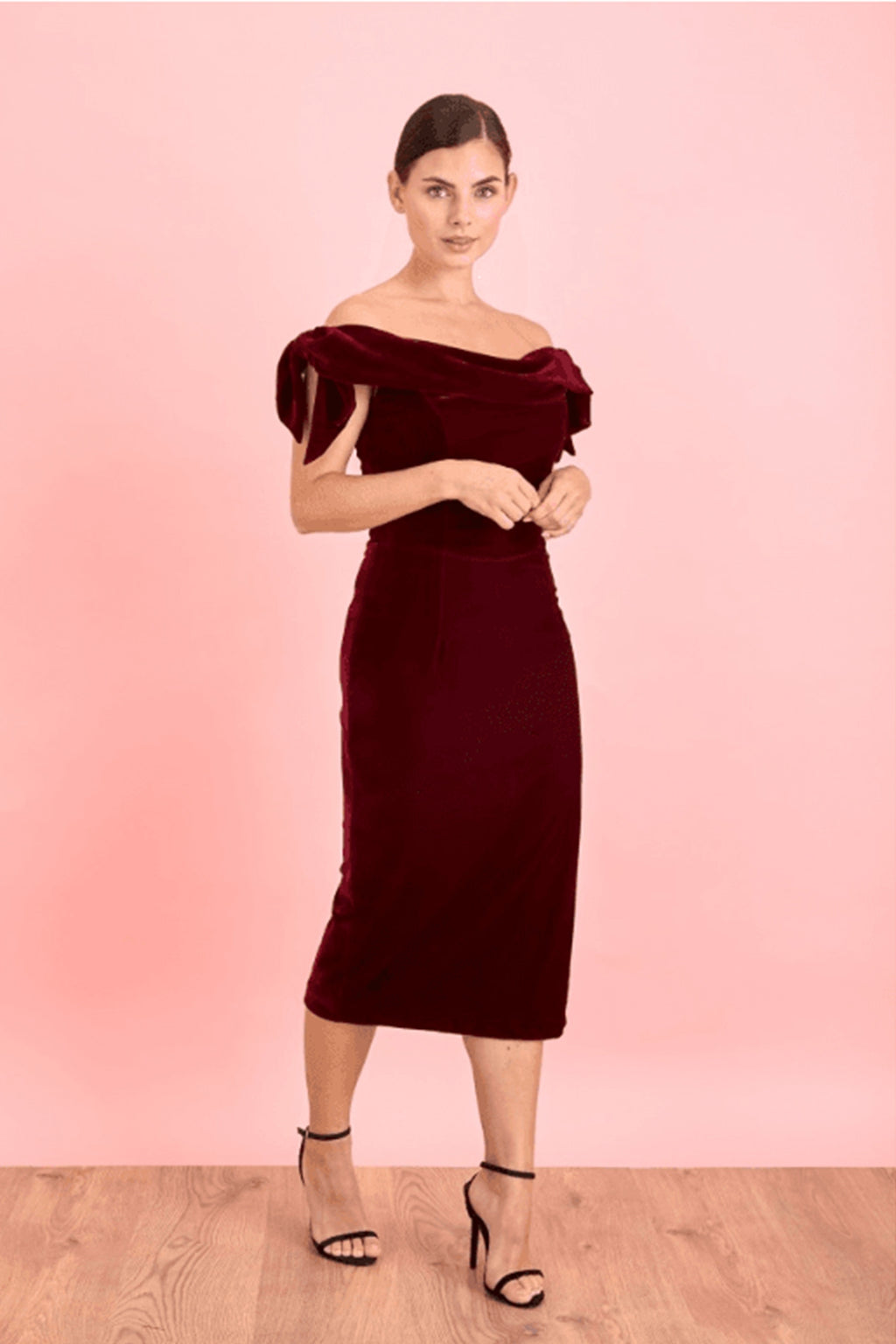 Tilly Velvet Pencil Dress