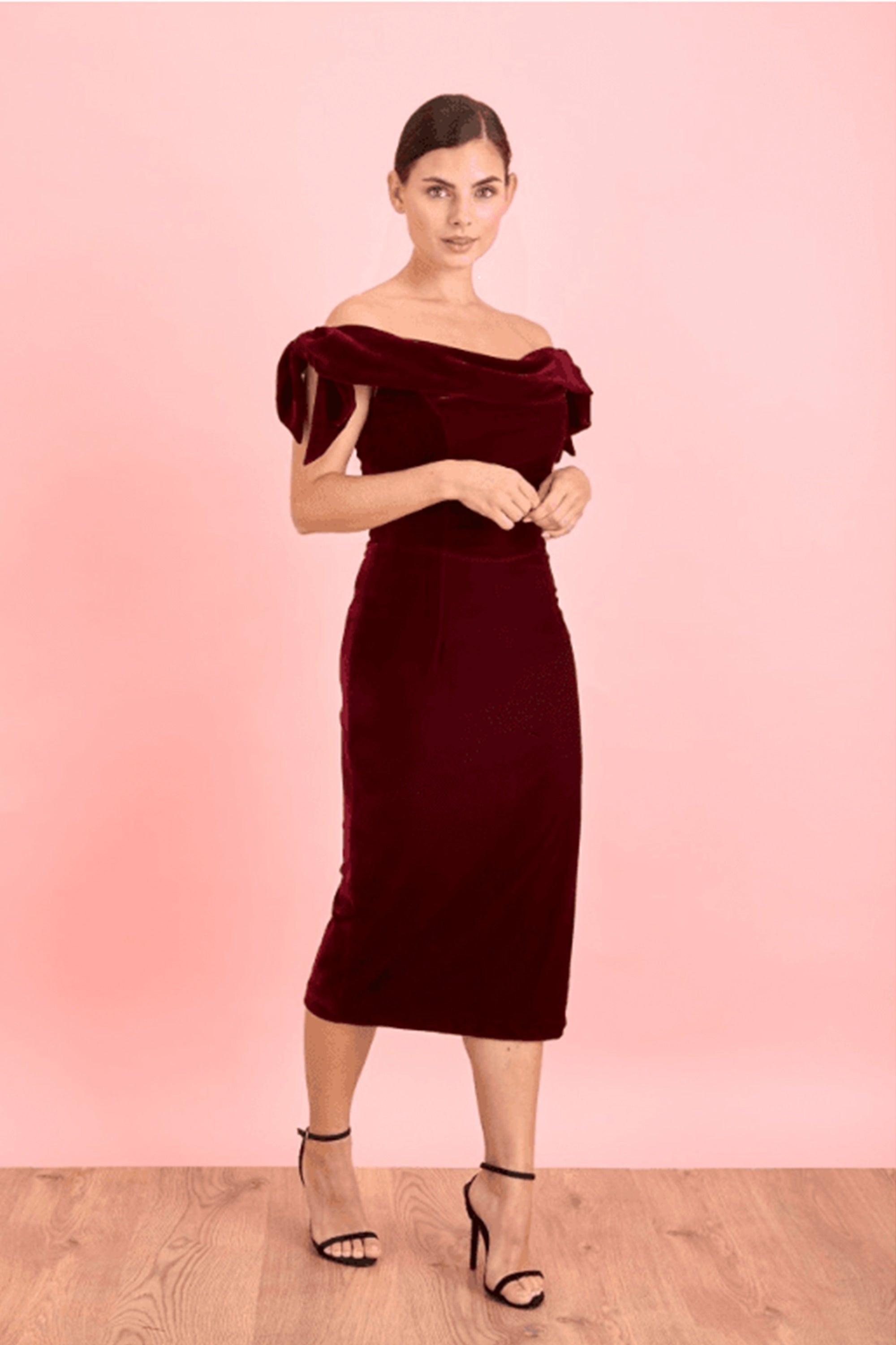 Tilly Velvet Pencil Dress