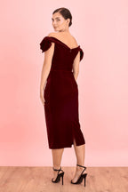 Tilly Velvet Pencil Dress