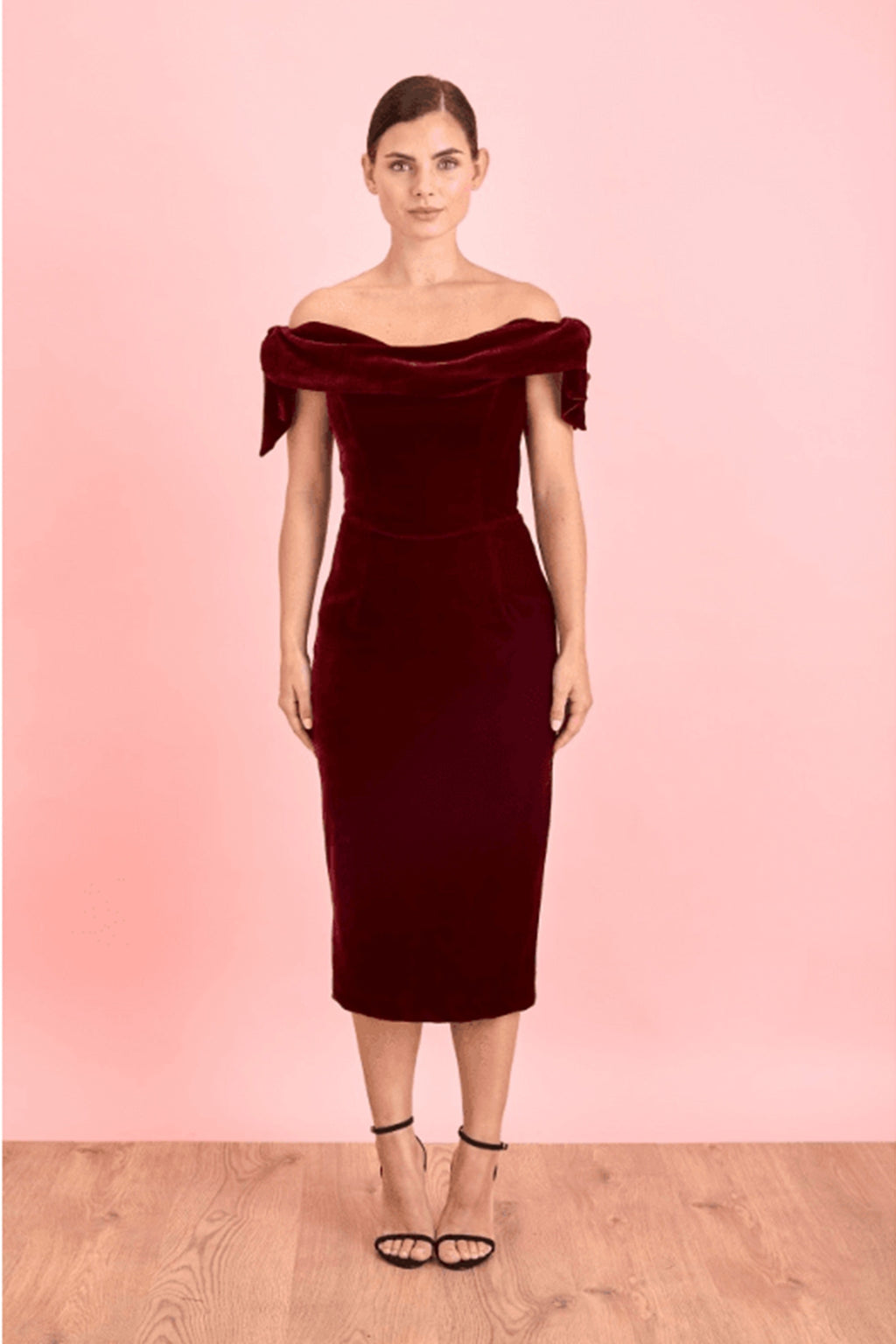 Tilly Velvet Pencil Dress