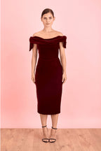 Tilly Velvet Pencil Dress
