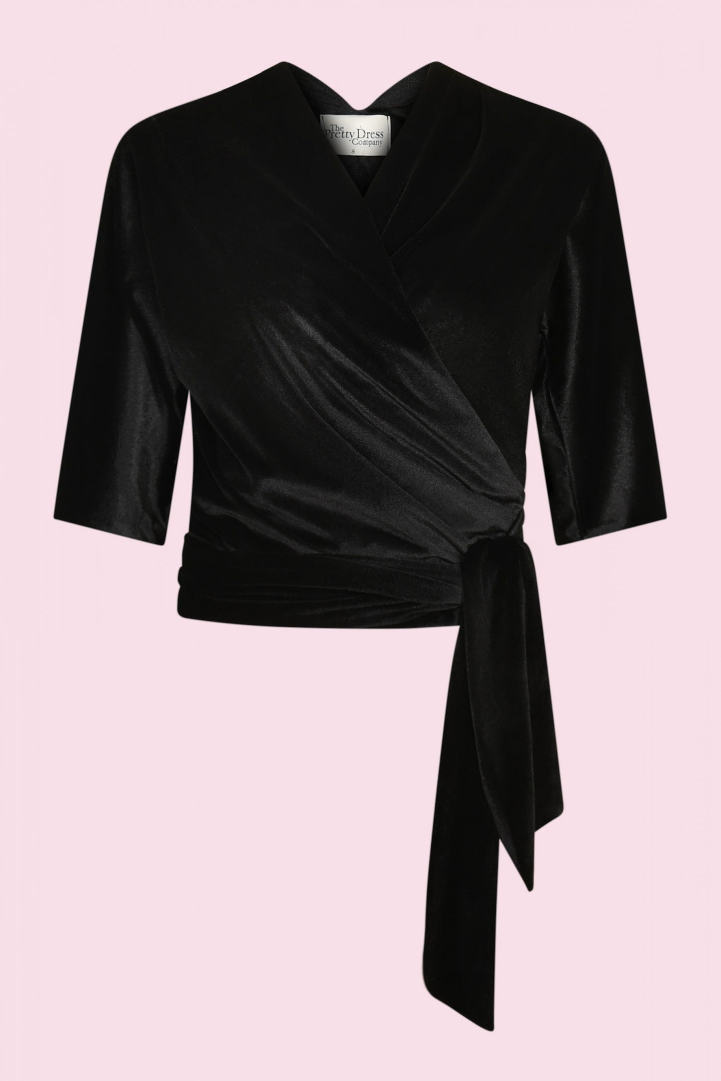 Perfect Velvet Wrap Top